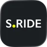S.RIDEタクシーアプリのロゴ - ワンスライド配車